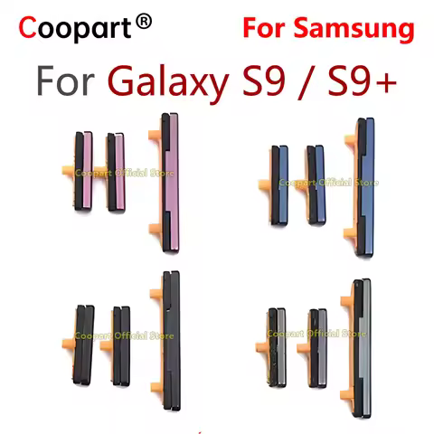 1 Set Power On Off Switch Volume Upper Down Button For Samsung Galaxy S9 G960 F/S9 Plus S9plus S9+ G