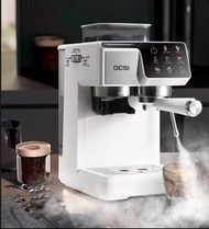☕☕咖啡機coffee machine  自動研磨一體  冷熱雙萃  意式 咖啡機   濃縮  家用  小型 商用辦公   蒸汽  打奶#咖啡機