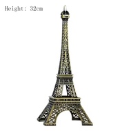 JIYAN2866 Bronze Eiffel Tower Statue Metal 7 Sizes Eiffel Tower Model High-Quality Exquisite Design 