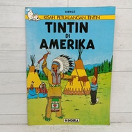 Herge Comic The Adventures of Tintin Tintin in America