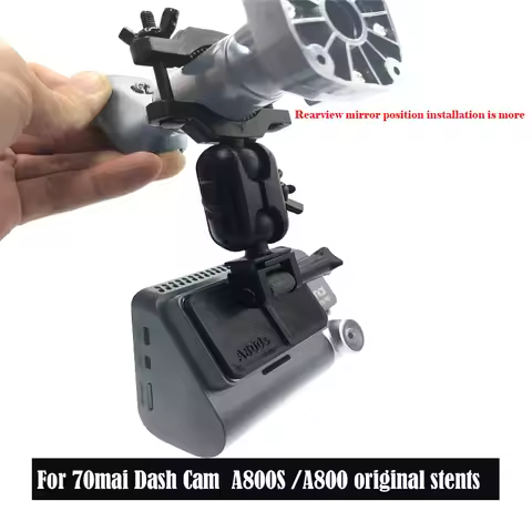 For 70mai Dash Cam A800S /A800 stents RCO6 rear camera 3M double-sided adhesive/electrostatic film m
