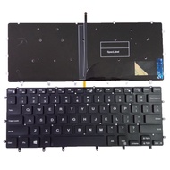 US Laptop Keyboard for DELL XPS 15 9550 9560 9570 7590 0GDT9F 05TGDD no pointer With  backlight