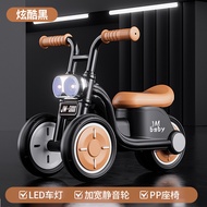 Children Scooter 1-3 Years Old Scooter Scooter Anti-Rollover Silent Wheel Scooter Tricycle Harley Ba