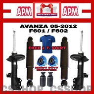 EL APM TOYOTA AVANZA 1.3 / 1.5   2005-2012 ( F601 / 602 ) SHOCK ABSORBER FRONT / REAR WITH SILICONE 