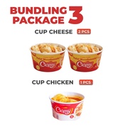𝐂𝐈𝐎𝐌𝐘 - Paket Bundling 3 Cup Cuanki Cheese dan Spicy/ Cuanki Cheese Cup/ Cuanki Cheese Spicy Cup