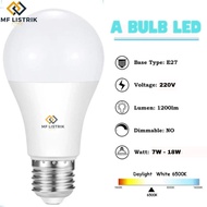 5W 7W 10W 12W 15W 18W Led Light Bulb A Bulb 6500K White