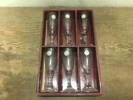 WH17629【四十八號老倉庫】全新 早期 德國 蔡司 ZWIESEL 水晶 玻璃 高腳 酒杯 55cc 2杯價