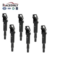 RACEORLY 6x Ignition Coils For BMW BMW 550i 650i 750i M6 X5 X6 12135A06753