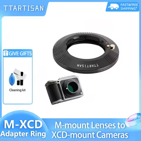 TTArtisan M-XCD Lens Adapter Ring for Leica M Mount Lens to Hasselblad XCD Mount Cameras X1DI X1DII 