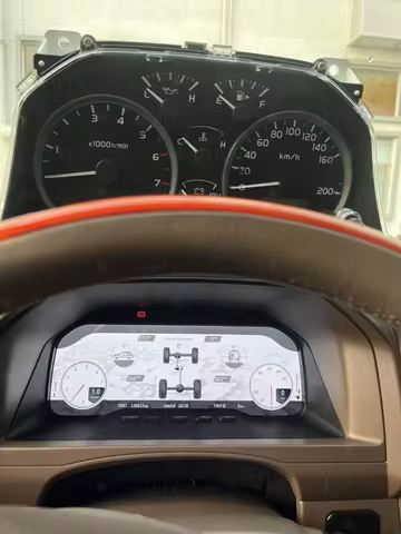 For Toyota Land Cruiser LC70 LC75 LC76 LC79 2007-2024 LCD Digital Dashboard Cluster Virtual Instrume