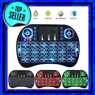 ( BEST SELLER ) Wireless Mini Keyboard I8 For PC IBOX TV - Mini Keyboard TV I8 LED High Quality by T