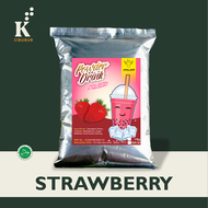 Strawberry stroberi Bubuk Minuman Powder Drink Original Javaland 1kg
