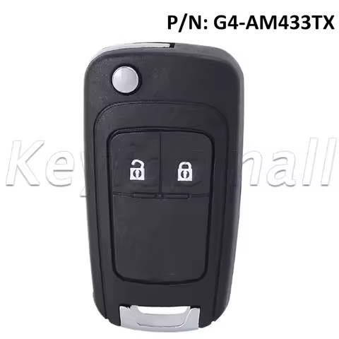 G4-AM433TX for Opel Corsa D Meriva B Adam 2007 08 09 2010 2011 2012 2013 2014 2015 2016 Remote Key F