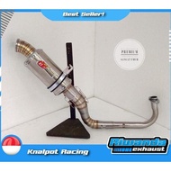 Knalpot Matic Oval CLD C3 inlet 38 - 50 PNP Mio Sporty Mio Smile Mio J