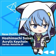 Keychain Hololive Japan Hoshimachi Suisei New Costume 2022 | KyraMerch Anime Fanmerch Dealer