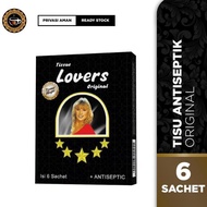 (Kemasan Baru) Tissue Magic Lovers for Men 1 Pack Isi 6 Sachets | Tissue Super Magic Man | Tisu Magi