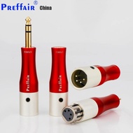 Preffair 4 Pin XLR Balanced Male Female to RCA 4.4mm 3