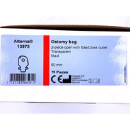 Coloplast Alterna Free Transparent 50mm 2 Piece 15's 13975