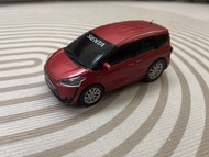 Toyota Sienta 170 原裝紅色模型車
