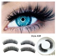Handmade 6D Magnetic Eyelashes False Eyelashes Fake Eyelash Magnet Fake Eye Lashes Hand Made Strip L