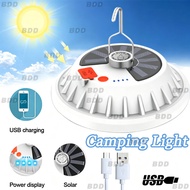 2026 Camping Light LED Bulb Outdoor Portable Solar Light LED Light Bulb Waterproof Emergency USB Cha