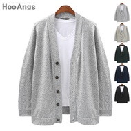 [HOOANGS] Overfit Golji Bokashi Knit Cardigan EOSCD3052