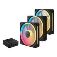 CASE FAN (พัดลมเคส) CORSAIR ICUE LINK LX120-R RGB - 120MM RGB PWM REVERSE TRIPLE PACK