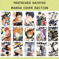 HAIKYUU MANGA COVER EDITION ANIME PHOTOCARD