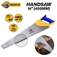Buaya Professional Handsaw (Gergaji Tangan) 7T/8P HRC48-50 With ABS +TPR Handle 16/ 18/ 20/ 22