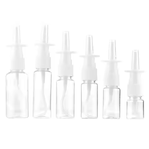 Health Mist Refillable Packaging Empty Plastic Bottles Sprayer Nasal Spray Pump