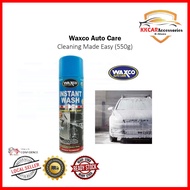 Waxco Instant Wash Car Wash Form Spray Aerosol Bubble Easy Clean Sabun Cuci Kereta
