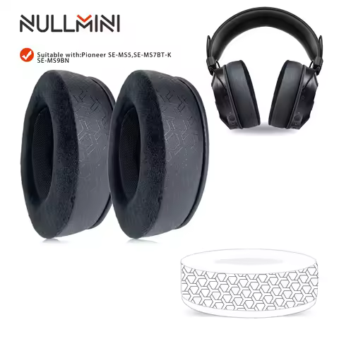NullMini Replacement Earpads For Pioneer SE-MS5,SE-MS7BT-K S Headphone Cooling Gel Earmuffs Ear Cove