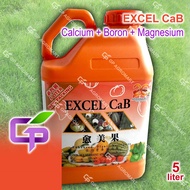 5L EXCEL CaB / Baja Foliar Calcium Boron Magnesium / Semburan Daun Kalsium Boron Magnesium