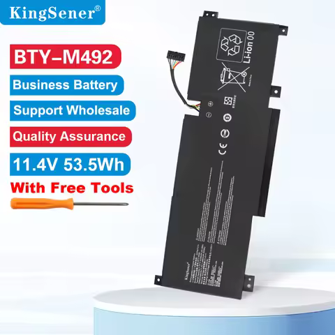 KingSener BTY-M492 Laptop Battery For MSI Pulse GL66 11UDK-076 GL66-11UDK-066JP 11UEK-050XFR 11UEK-0