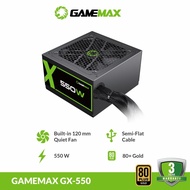Gamemax GX-550 Power Supply 550W Modular 80+ Gold ATX - PSU 550W