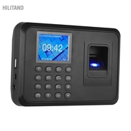 Hilitand Time Clock  Biometric Fingerprint Password Attendance Machine with 2.4 inch LCD Screen for 