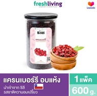 Nature Bites แครนเบอร์รี่อบแห้ง นำเข้าจากประเทศชิลี เยลลี่ ผลไม้ ขนม ขนมกินเล่น มันหนึบญี่ปุ่น Fresh