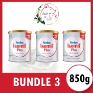 [BUNDLE 3] Isomil Plus 850g (1 to 10 Years Old) ★MADE IN NETHERLANDS FOR MALAYSIA★ (EXP: MAY 2025)