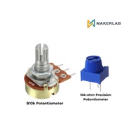5 PCS B10k Rotary Knob type / 10k Ohm Precision Potentiometer
