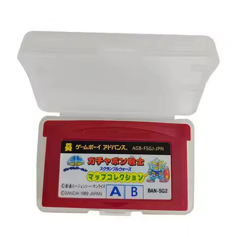SD Gundam World Gachapon Senshi – Scramble Wars Game Cartridge 32 Bit Video Game Console Memory Card