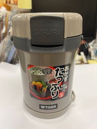 Tiger 虎牌3飯盒不鏽鋼保溫壺1.22L