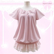 [Gingham/Stripe] Shoujo, Mori Girl clothes with striped and plaid patterns in Japanese Sawado style