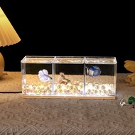 Betta Tank Mini Creative Household Small Fish Tank Aquarium Desktop Fish Tank Change Water Lazy Fish Tank