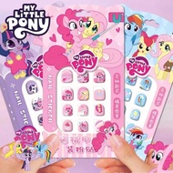 My Little Pony Nail Stickers for Children Waterproof Nail Stickers for Little Girls Odorless Wearing