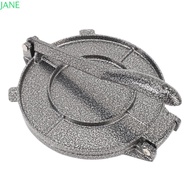 JANRY Dough Press, 6.3 Inch Non Stick Surface Tortilla Press, Traditional Cooking Black Professional