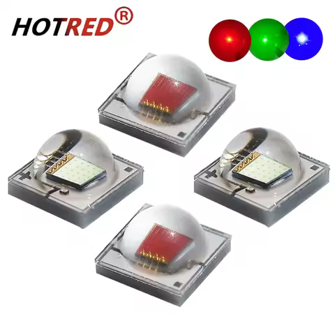 5-10pcs 5W High Power LED SMD 3535Ceramic Red 620nm Blue450nm Green 520nm XPG2 3-3.6V Chip1500mA Hig