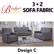 Promotion 3+2 Seater Sofa Set.More Design PVC/Fabric. OFFER SALES