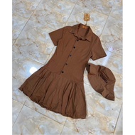 ชุดเดรส มาพร้อมหมวก CLT