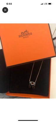 Hermes Pop H necklace