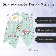 Pulsar Xlite Wireless v2 mouse Skin Doremon Dor015 model | 3M anti-slip sticker